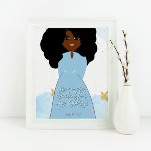 Created for Him - Princess Blue